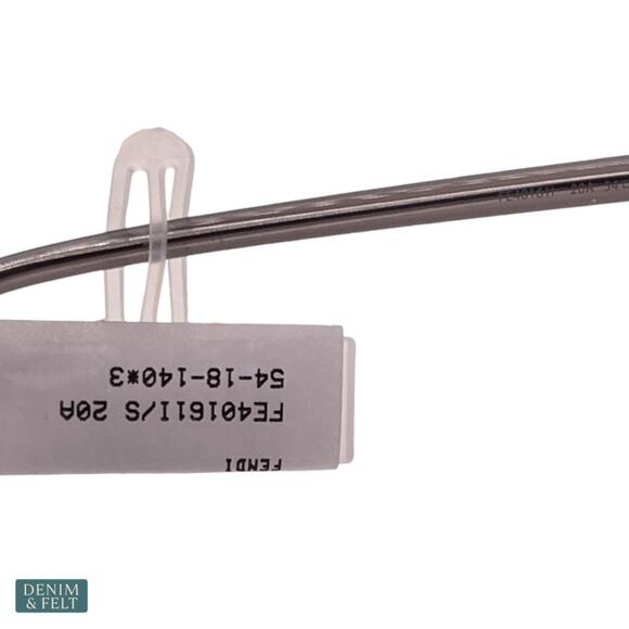 NEW Fendi‎ FF Diamonds Square Sunglasses 54mm Grey Gradient Luxe Statement Chic main image 11